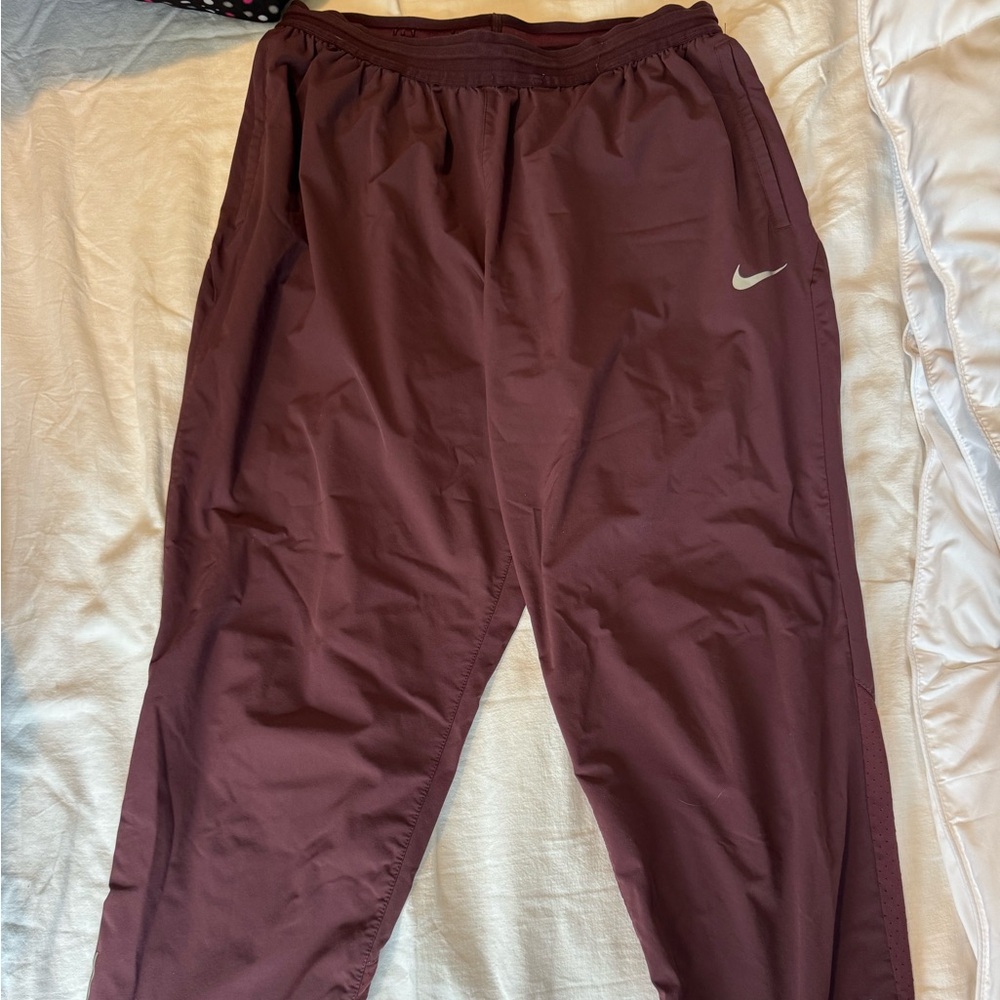 Nike Dri-FIT Burgundy Joggers